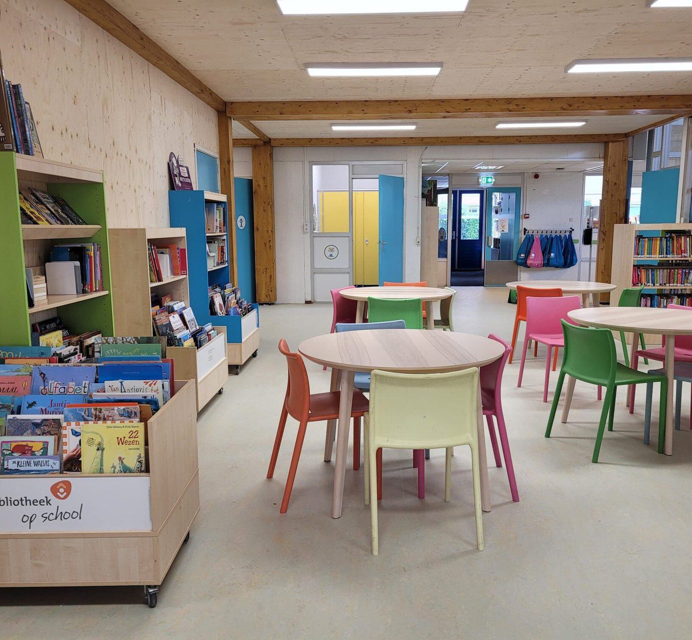 De Evenaar - leerplein met bibliotheek op school